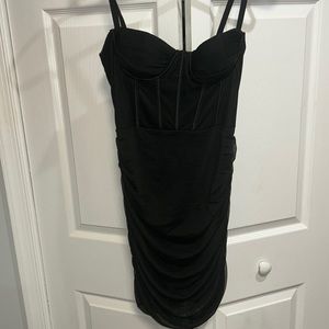 Mesh (Mini) Little Black Dress • Brand New Never Worn